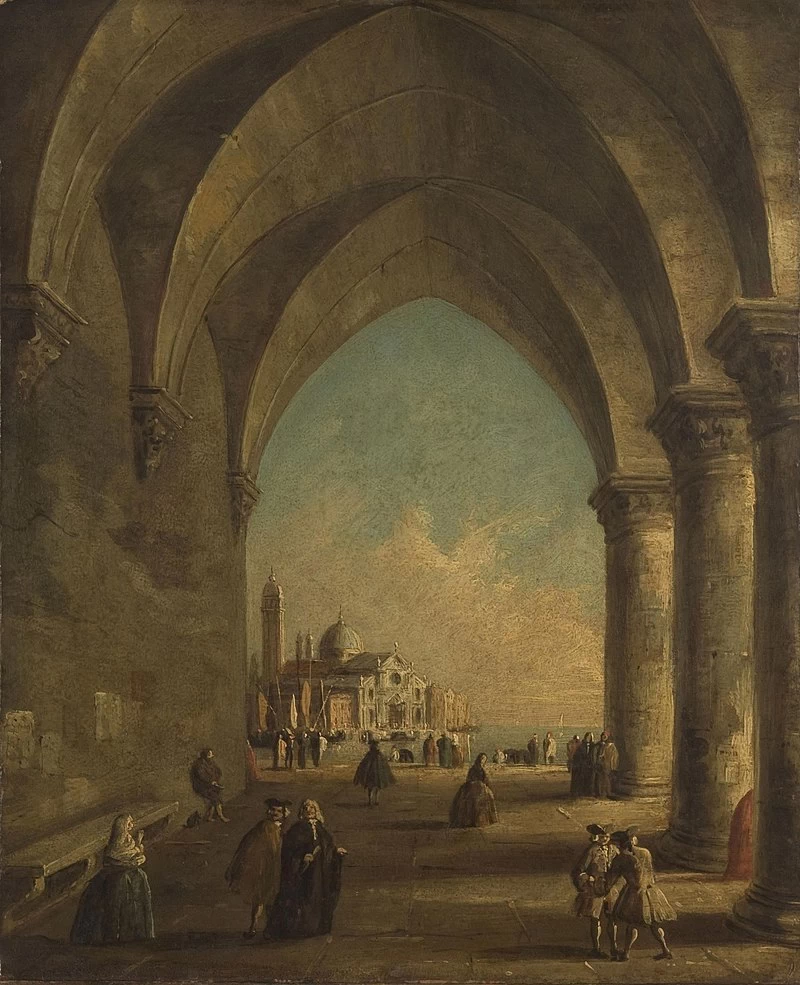 San Giorgio visto dalle arcate del Palazzo Ducale - Philadelphia Museum of Art